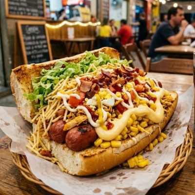 Hot Dog Prensado